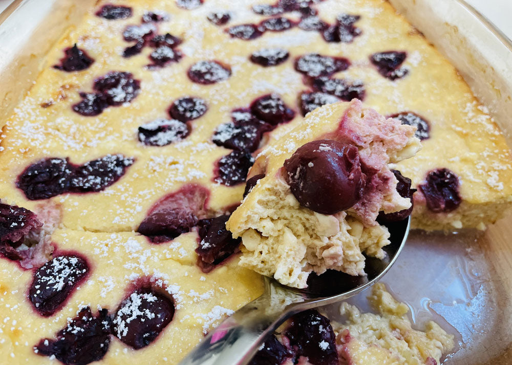 KETO Quark-Kirsch-Auflauf - Lerch & Lerch KETO Quark-Kirsch-Auflauf - Lerch & Lerch