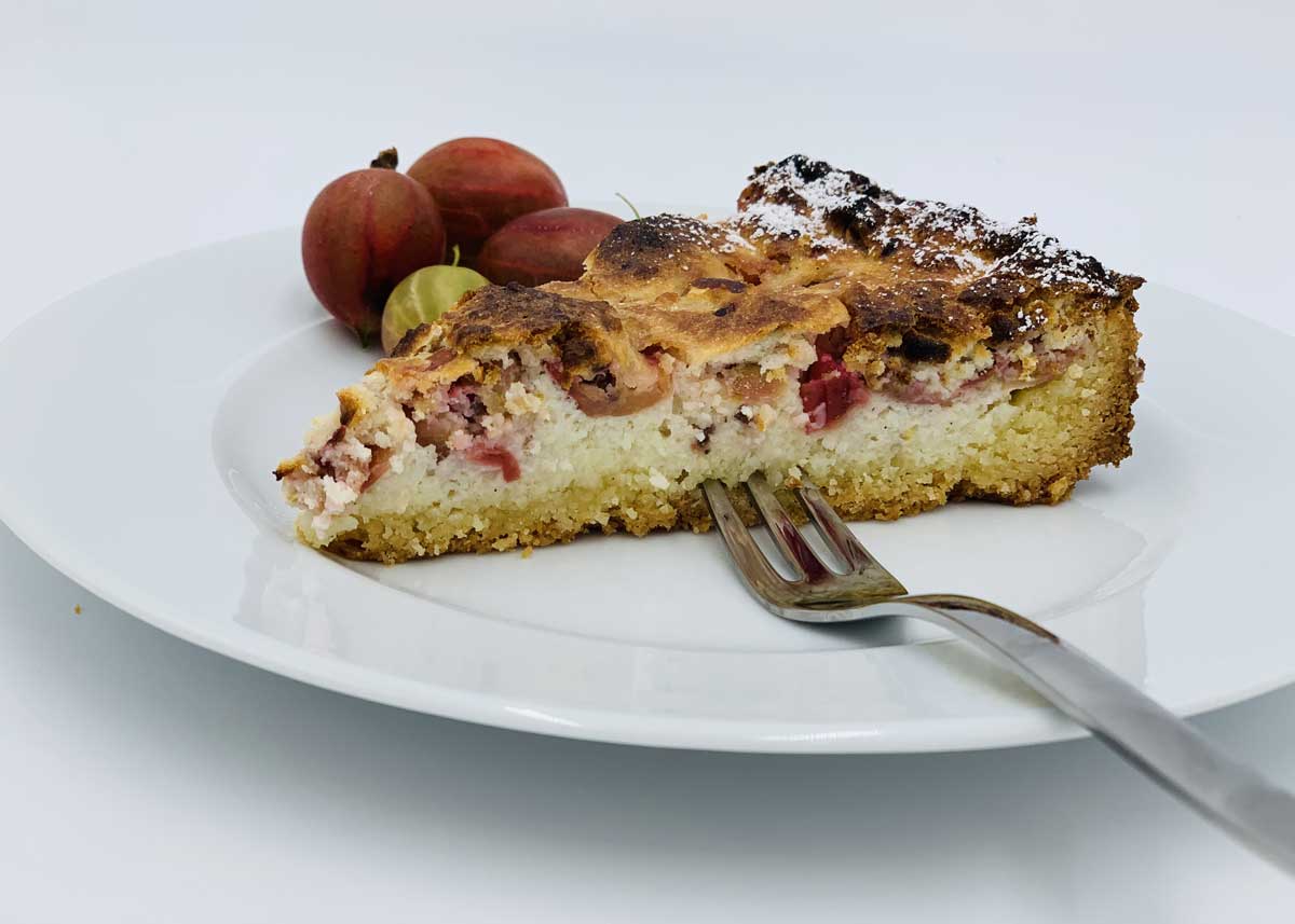 Keto Stachelbeerkuchen