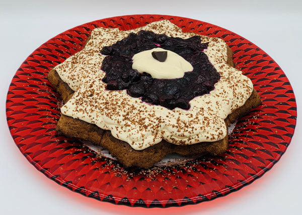 Ketogene Schoko-Stern-Torte