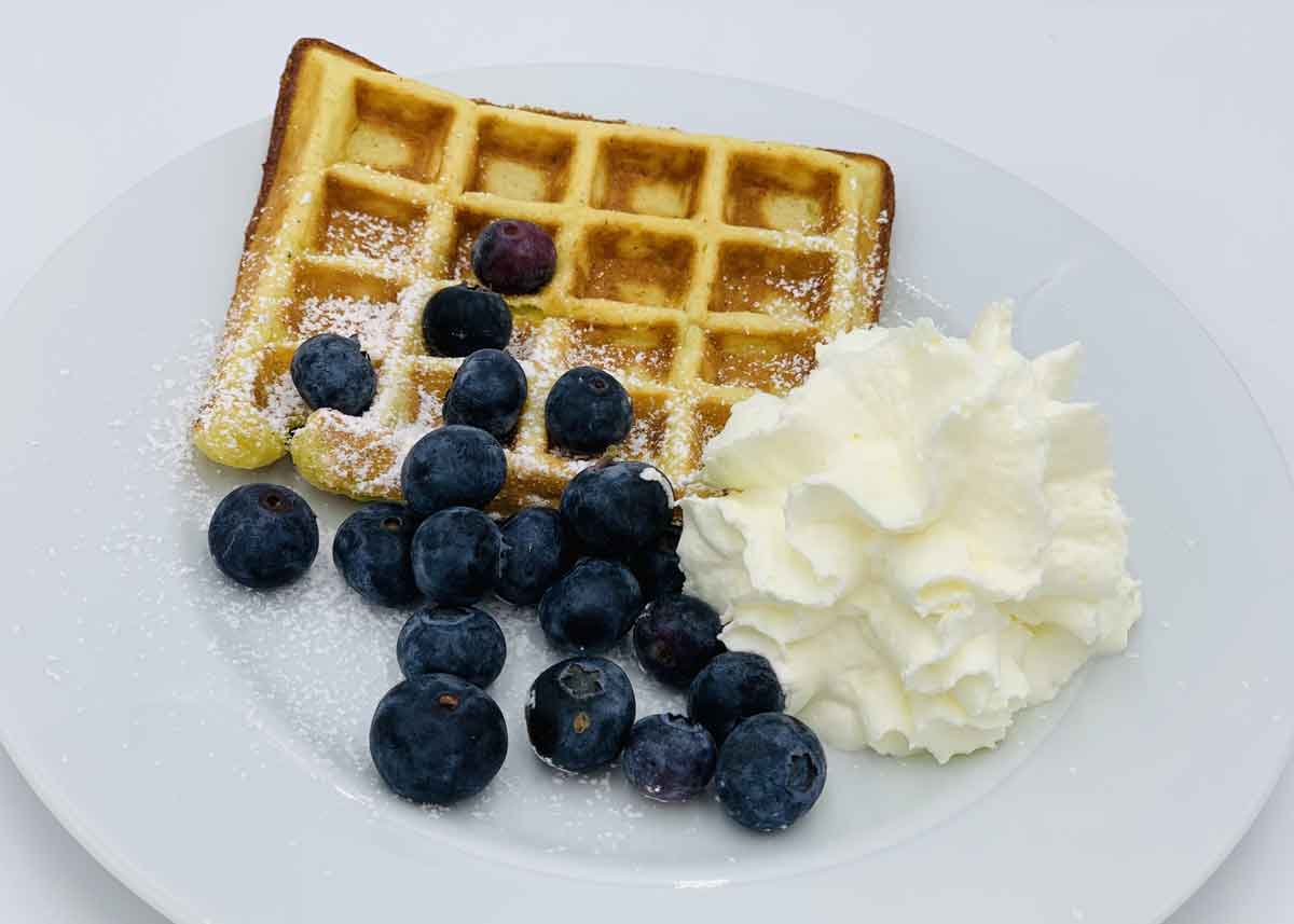 Süße Keto Waffeln