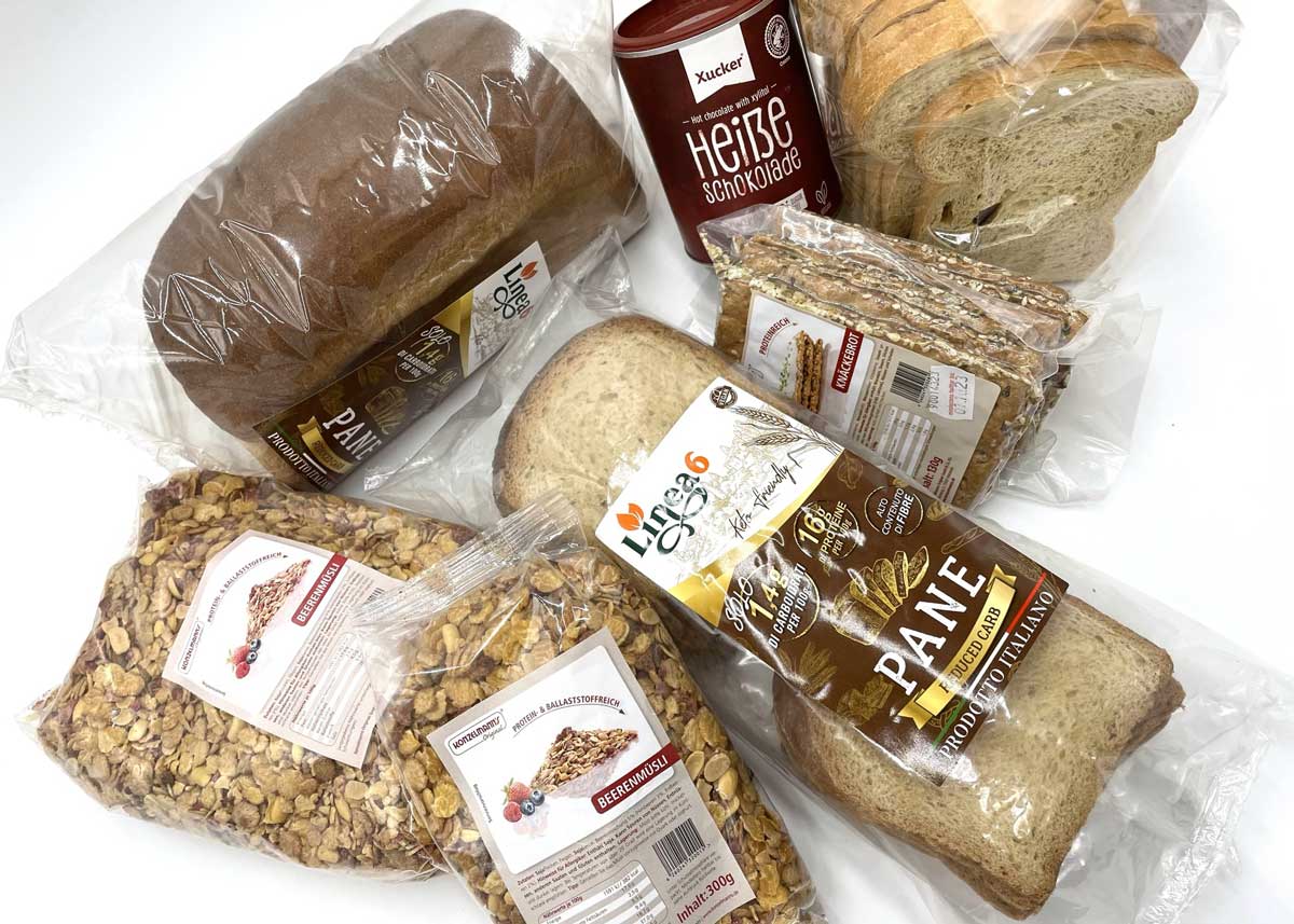 Keto Lebensmittel Brot Getränke