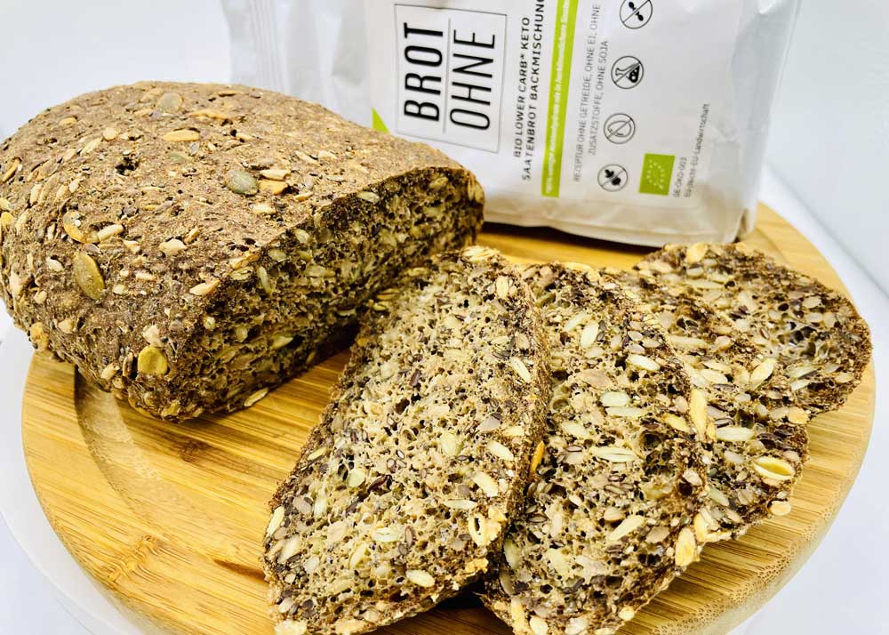 KETO Bio-Körnerbrot-Backmischung