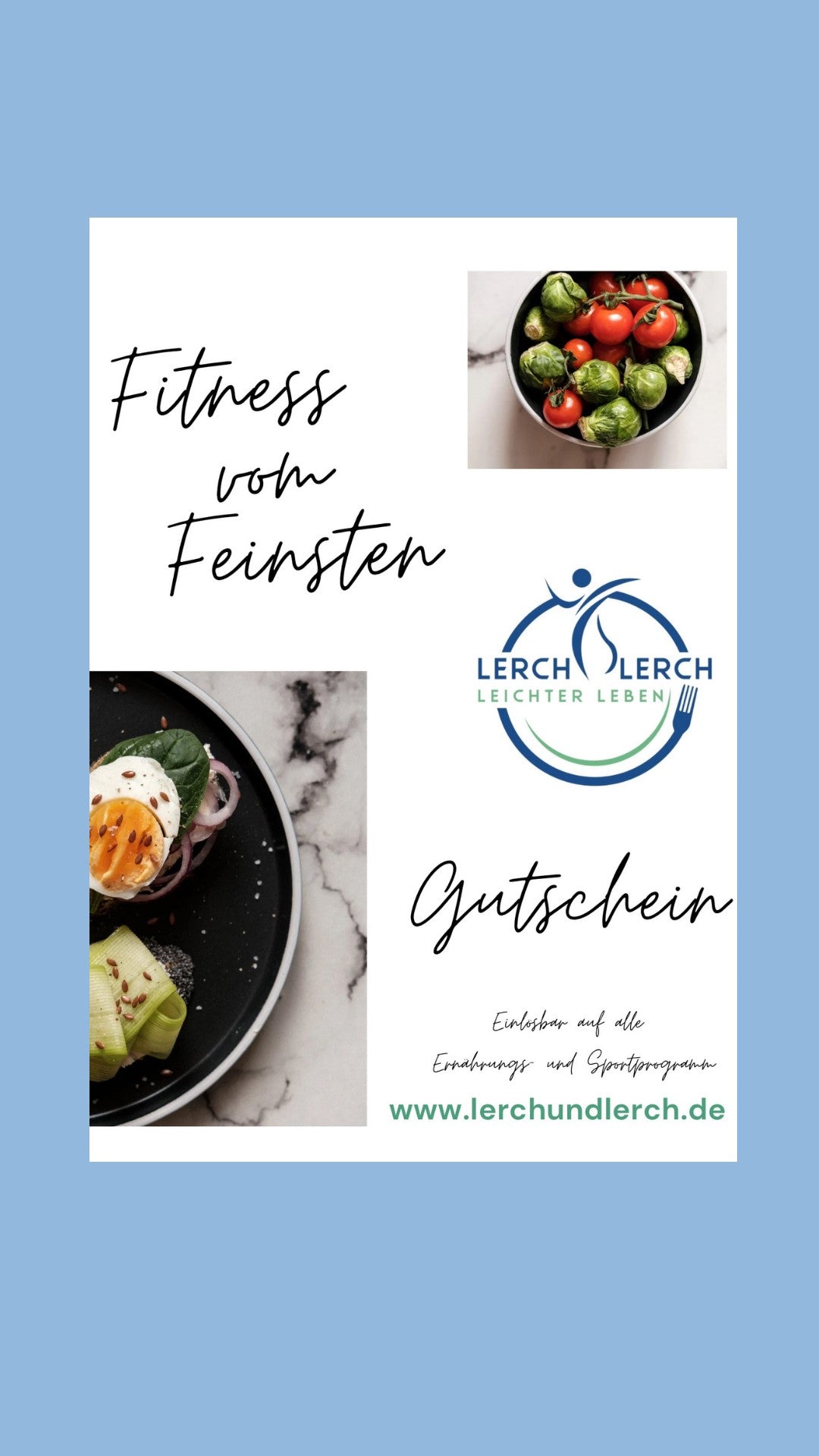 Geschenkgutschein "Fitness vom Feinsten"