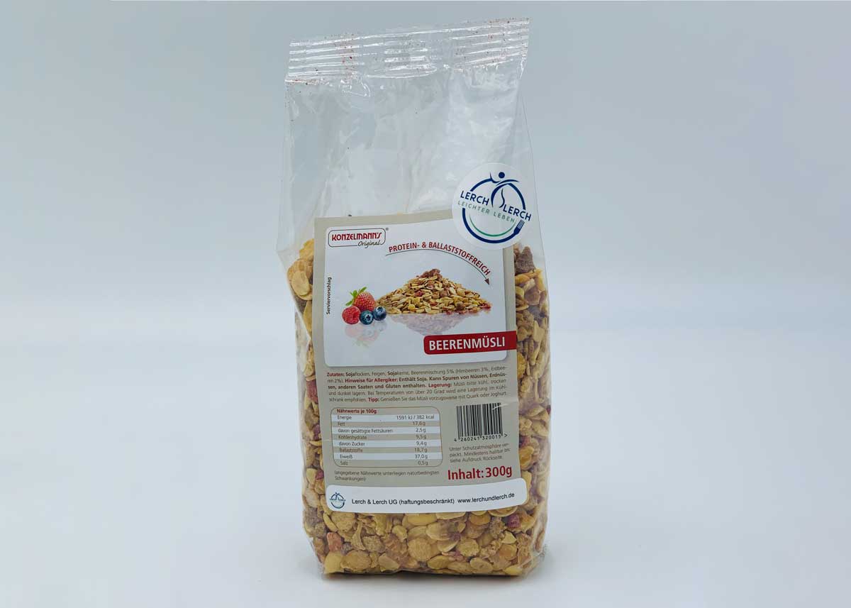 Konzelmanns Beerenmüsli 300g / 750g