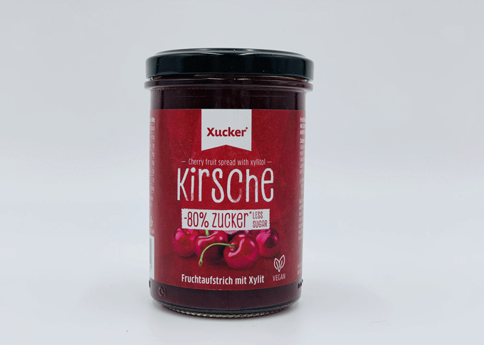 Xucker Fruchtaufstrich Kirsche - vegan